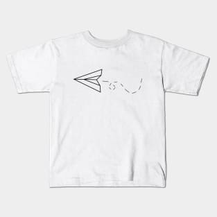 Paper Airplane Kids T-Shirt